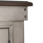 Ivy Hollow Weathered Linen Door Chest