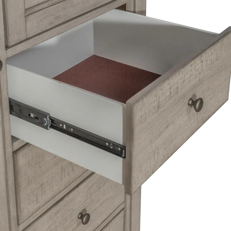 Ivy Hollow Weathered Linen Door Chest