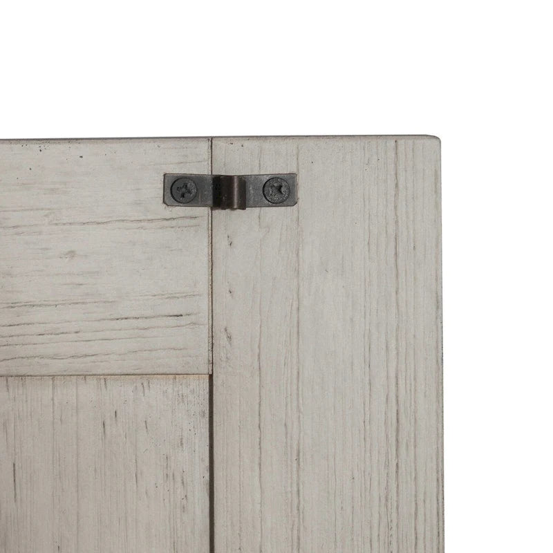 Ivy Hollow Weathered Linen Door Chest
