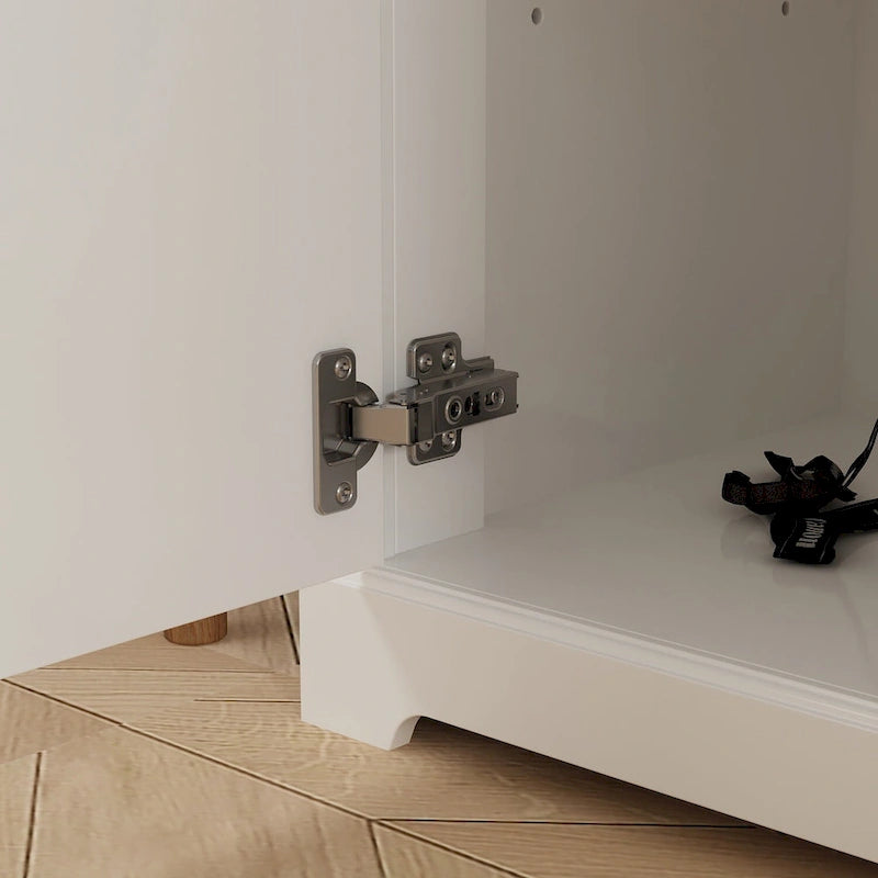 Combo Dresser Chest Storage Cabinet Buffet Sideboard White/Black/Grey