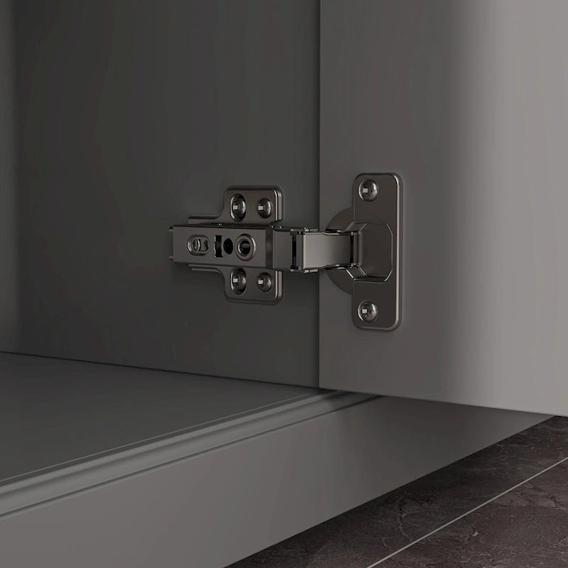 Combo Dresser Chest Storage Cabinet Buffet Sideboard White/Black/Grey