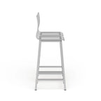 Pure Decor Clear Acrylic Counter Stool- Set of 2