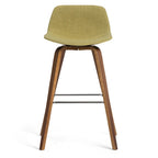 WYNDENHALL Cacey Mid Century Modern Bentwood Counter Height Stool (Set of 2) - 20.7 x 21.1 x 36.6