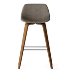 WYNDENHALL Cacey Mid Century Modern Bentwood Counter Height Stool (Set of 2) - 20.7 x 21.1 x 36.6