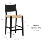 Powell Caelan Barstool (Set of 2)