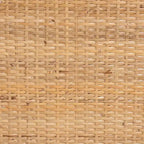 Papua Modern Bohemian Natural Rattan and Acacia Wood Counter Stool