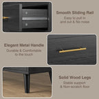 Wood 6 Drawer Double Dresser, Chest Of Drawers Cabinet, TV Stand for Bedroom, Livingroom and Enterway