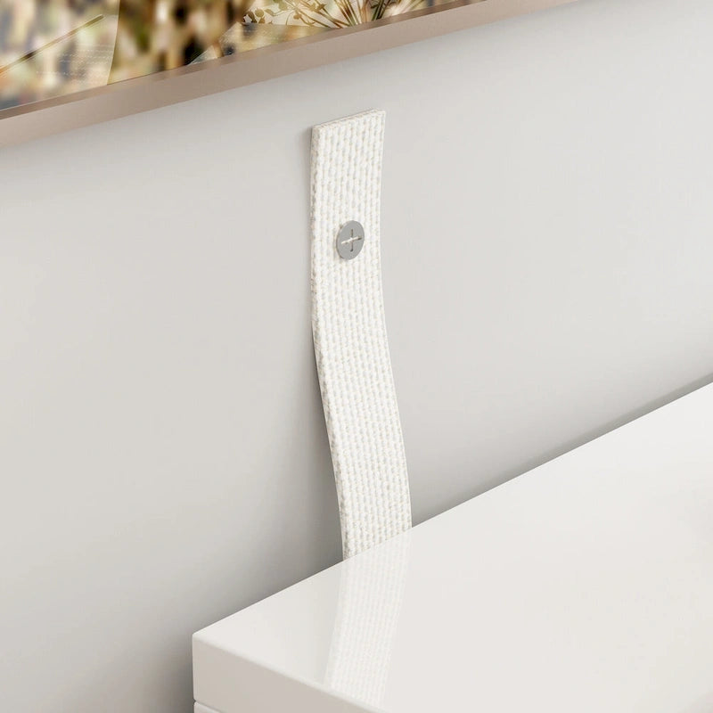 5 Drawers Chest with High Gloss Drawers With Light Storage Cabinet