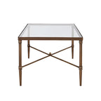 Madison Park Signature Porter Modern Glam Bronze Finish Coffee Table