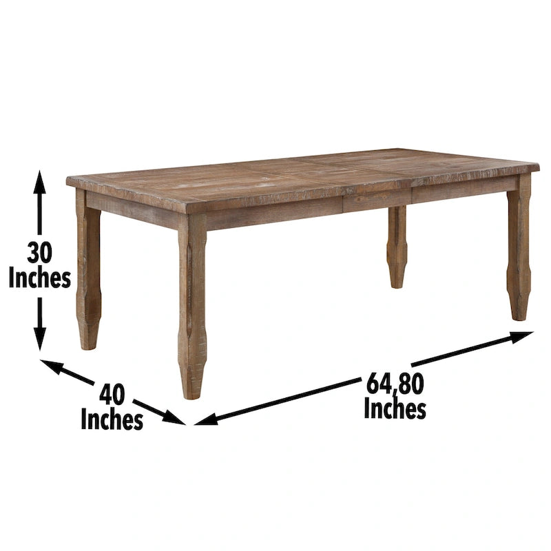 The Gray Barn Ruston Extendable Dining Table
