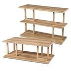 SEI Furniture Transitional Natural Wood Square Coffee Table