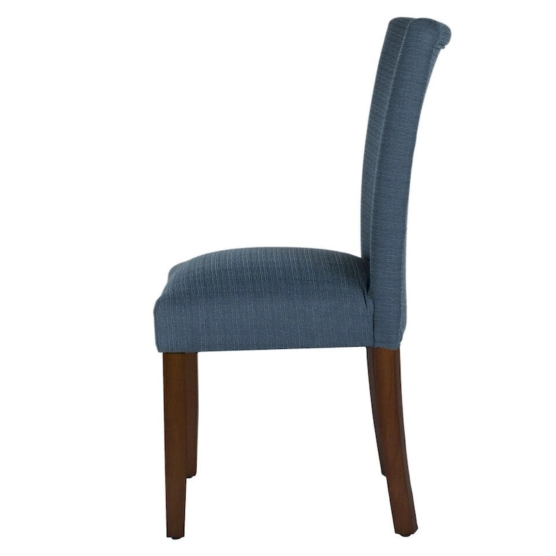 HomePop Parson Dining Chair - Blue Everly Oceanside - Single