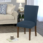 HomePop Parson Dining Chair - Blue Everly Oceanside - Single
