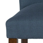 HomePop Parson Dining Chair - Blue Everly Oceanside - Single