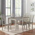 Steve Silver Aldrich Two-tone Smokey 7-piece Dining Set