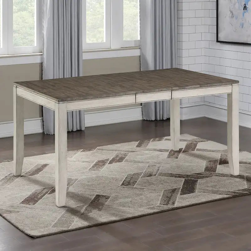 Steve Silver Aldrich Two-tone Smokey 7-piece Dining Set