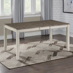 Steve Silver Aldrich Two-tone Smokey 7-piece Dining Set