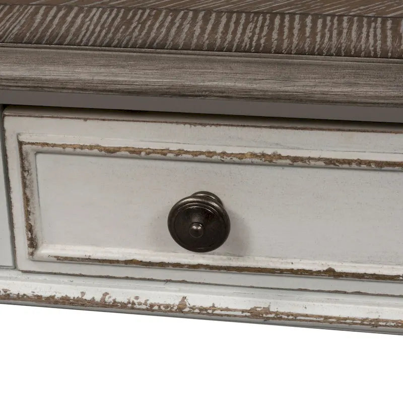 Magnolia Manor Antique White Rectangular Cocktail Table