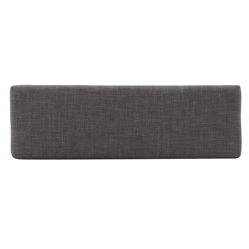 Hawthorne Upholstered Espresso Finish Bench by iNSPIRE Q Bold