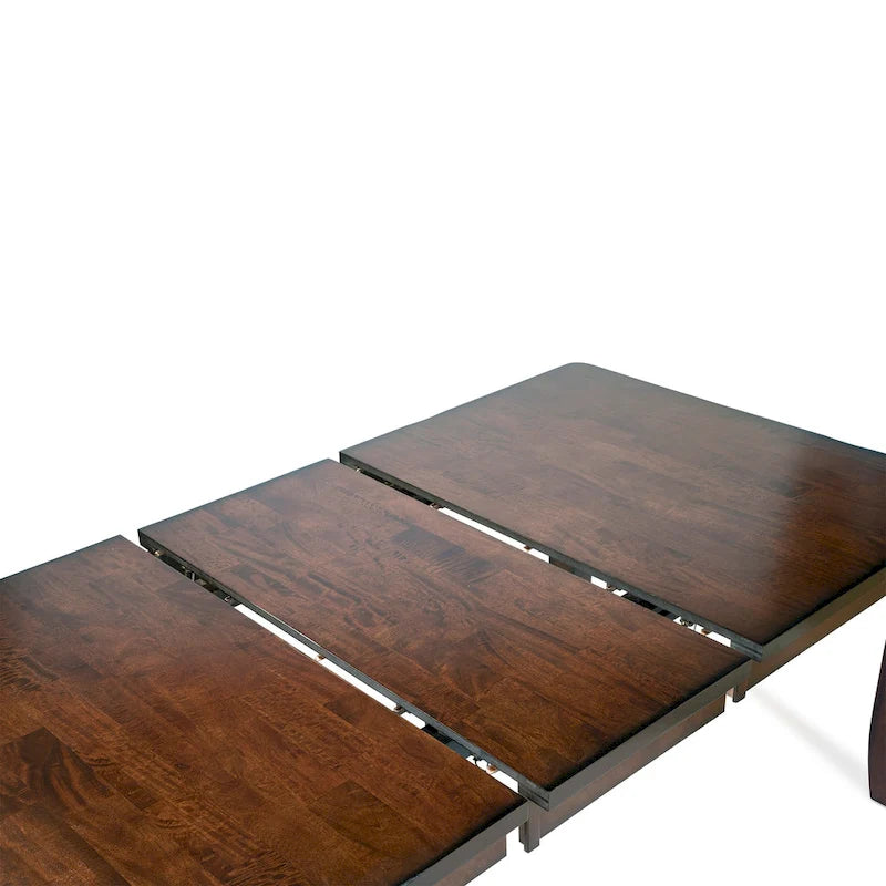 Paur Transitional Cherry Wood 9-Piece Dining Table Set by Furniture of America