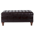 Copper Grove Altmara Tufted Espresso Storage Bench