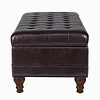 Copper Grove Altmara Tufted Espresso Storage Bench