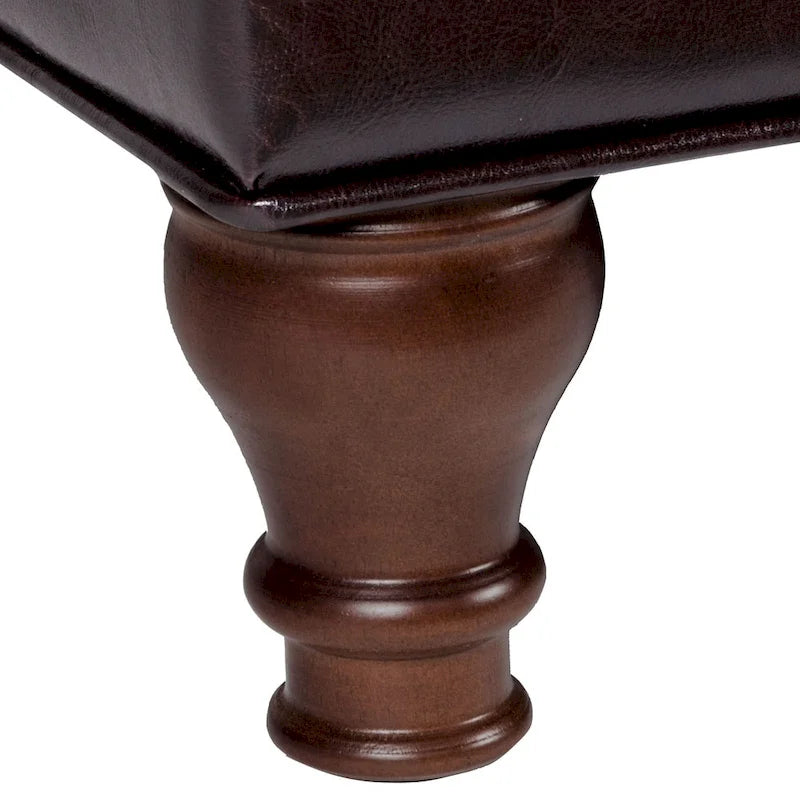 Copper Grove Altmara Tufted Espresso Storage Bench