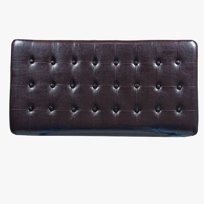 Copper Grove Altmara Tufted Espresso Storage Bench