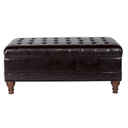 Copper Grove Altmara Tufted Espresso Storage Bench