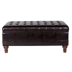 Copper Grove Altmara Tufted Espresso Storage Bench