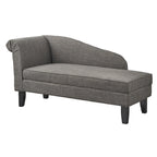 Simple Living Chaise Lounge with Storage Compartment