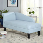 Simple Living Chaise Lounge with Storage Compartment