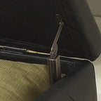 Upholstered Tufted Storage Bench