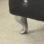 Upholstered Tufted Storage Bench