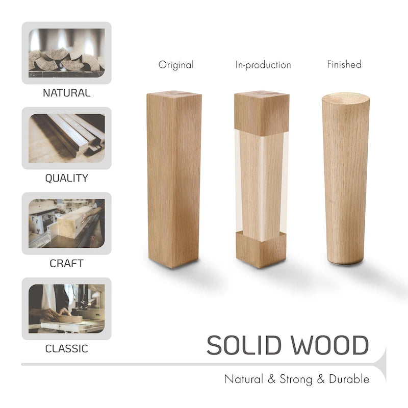 Porthos Homes Mid-century Style Dining Chair With Fabric Upholstery