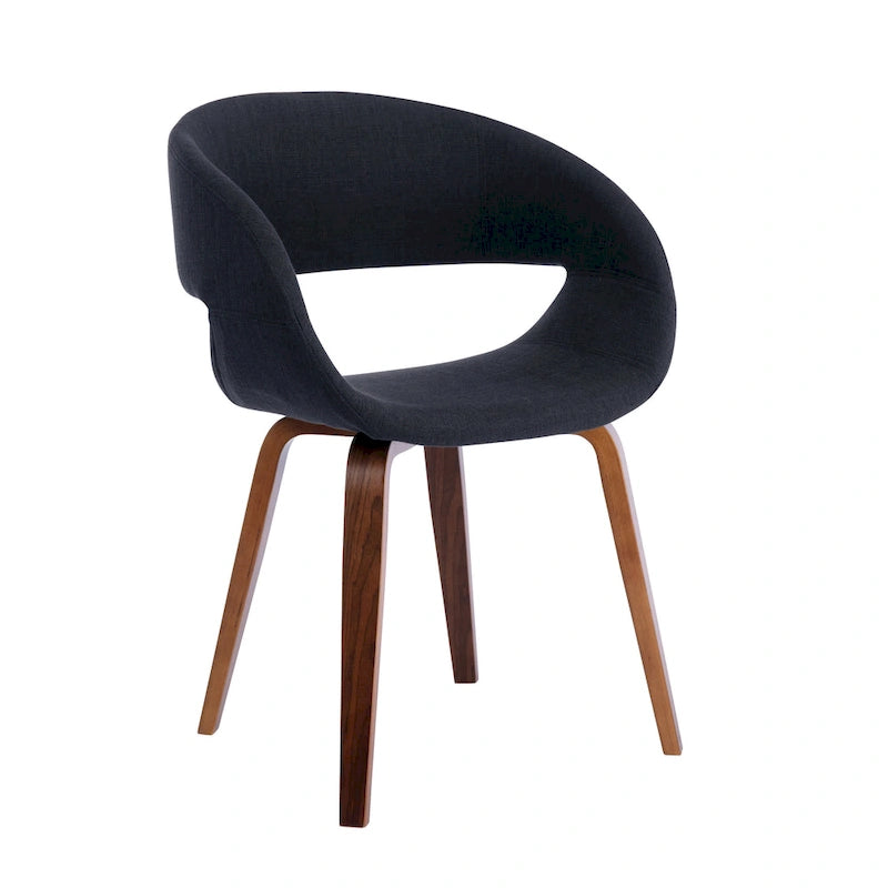 Porthos Homes Mid-century Style Dining Chair With Fabric Upholstery