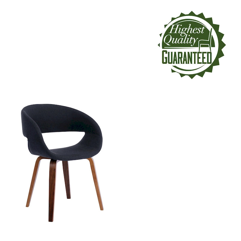 Porthos Homes Mid-century Style Dining Chair With Fabric Upholstery