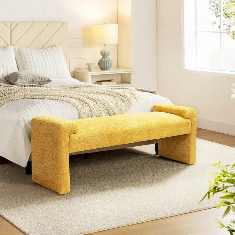 Roland Upholstered Bedroom Bench by HULALA HOME