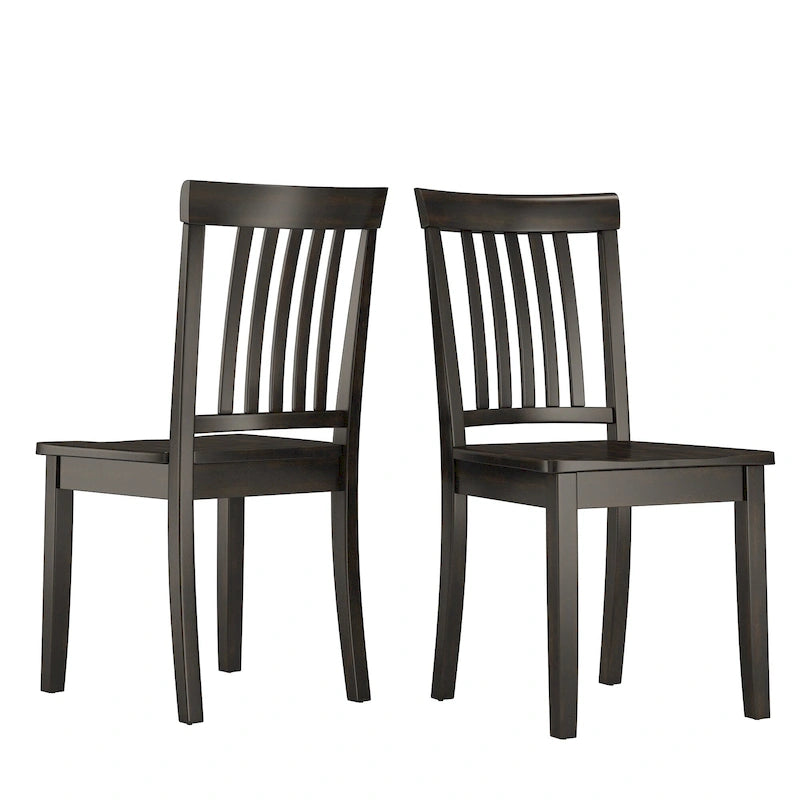 Wilmington II Slat Back Dining Chairs (Set of 2) by iNSPIRE Q Classic