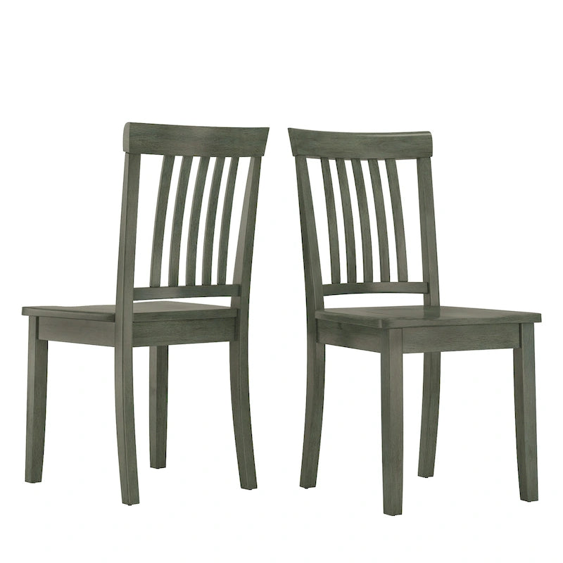 Wilmington II Slat Back Dining Chairs (Set of 2) by iNSPIRE Q Classic