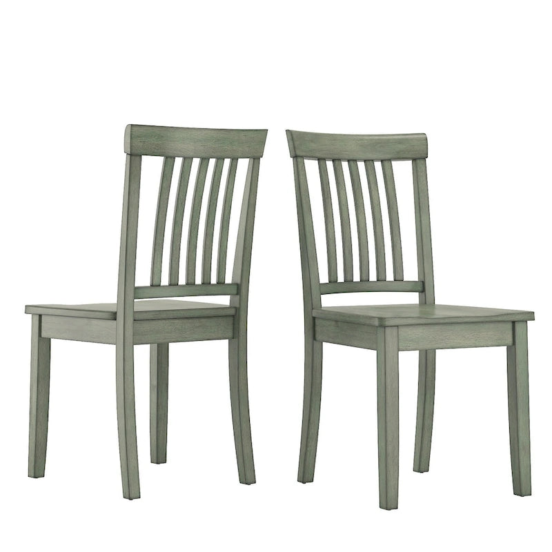 Wilmington II Slat Back Dining Chairs (Set of 2) by iNSPIRE Q Classic