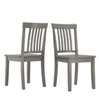 Wilmington II Slat Back Dining Chairs (Set of 2) by iNSPIRE Q Classic
