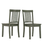 Wilmington II Slat Back Dining Chairs (Set of 2) by iNSPIRE Q Classic