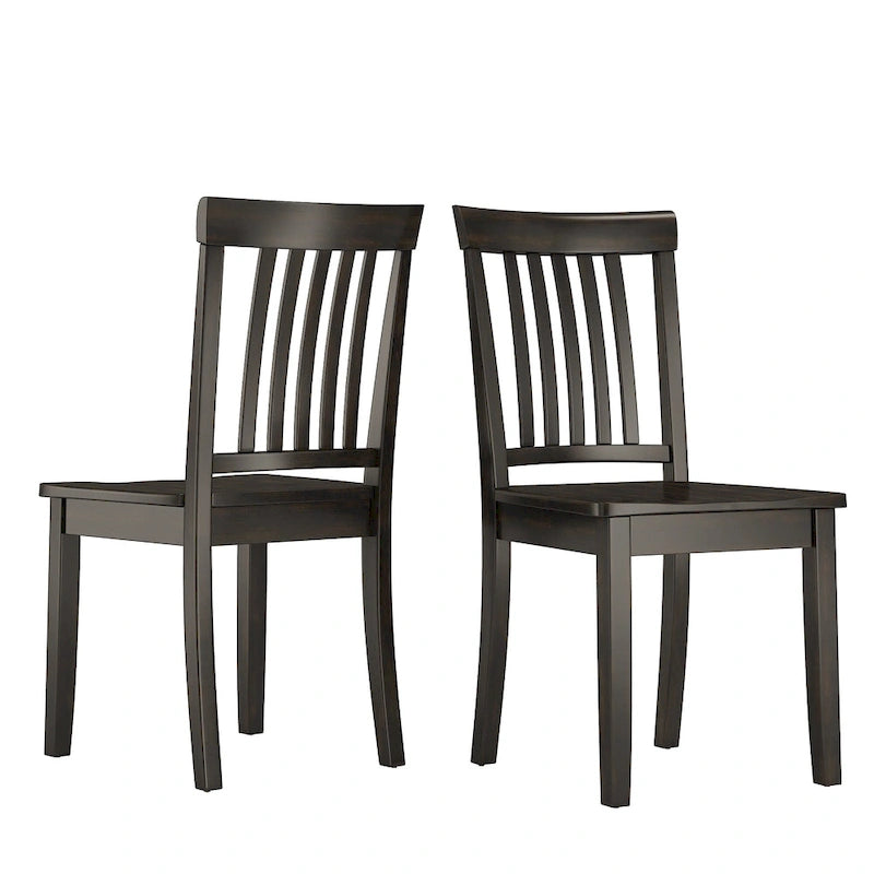Wilmington II Slat Back Dining Chairs (Set of 2) by iNSPIRE Q Classic