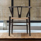 Wish bone Solidwood Dining Chair Woodcord Chair ( set of 4)