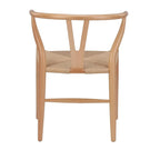 Wish bone Solidwood Dining Chair Woodcord Chair ( set of 4)