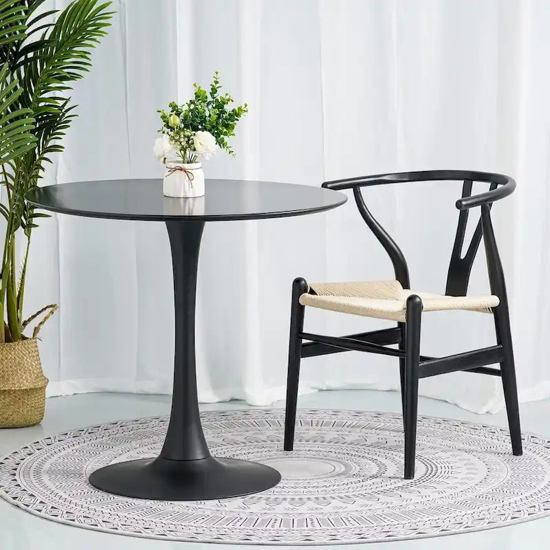 Wish bone Solidwood Dining Chair Woodcord Chair ( set of 4)