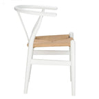 Wish bone Solidwood Dining Chair Woodcord Chair ( set of 4)
