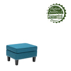 Porthos Home Yule Fabric Accent Ottoman Footstool