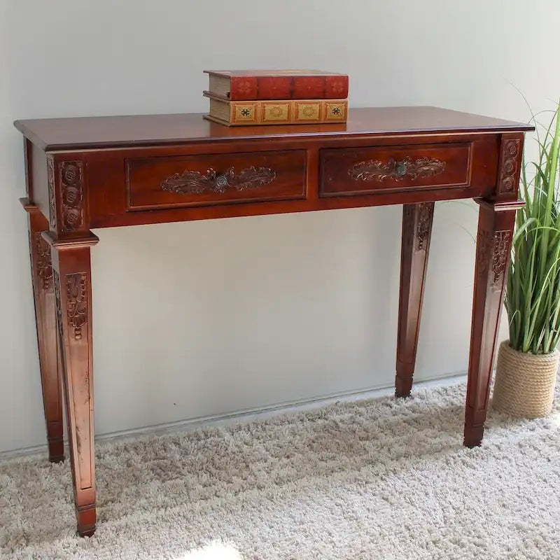 Windsor Carved Console Table